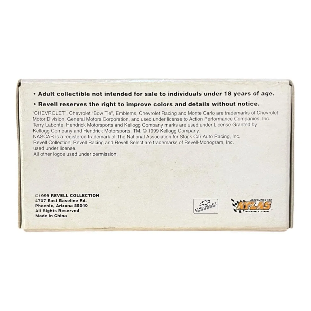 Terry Labonte #5 Kelloggs Sentials Revell 1:64‎ Scale Die Cast
